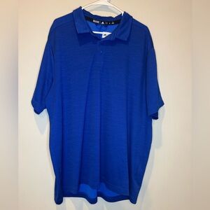 Adidas Climalite Royal Blue Polo size 2XL
